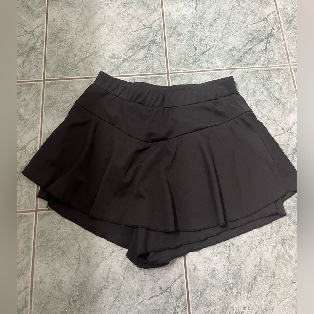 Black Mini Skort